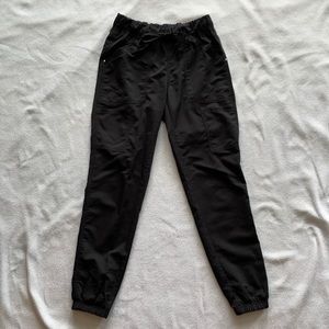 Scrubstar black jogger scrub bottoms